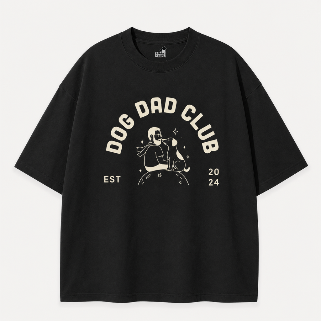 Dog Dad Club T-Shirt – Everyday Statement Wear for Dog Lovers