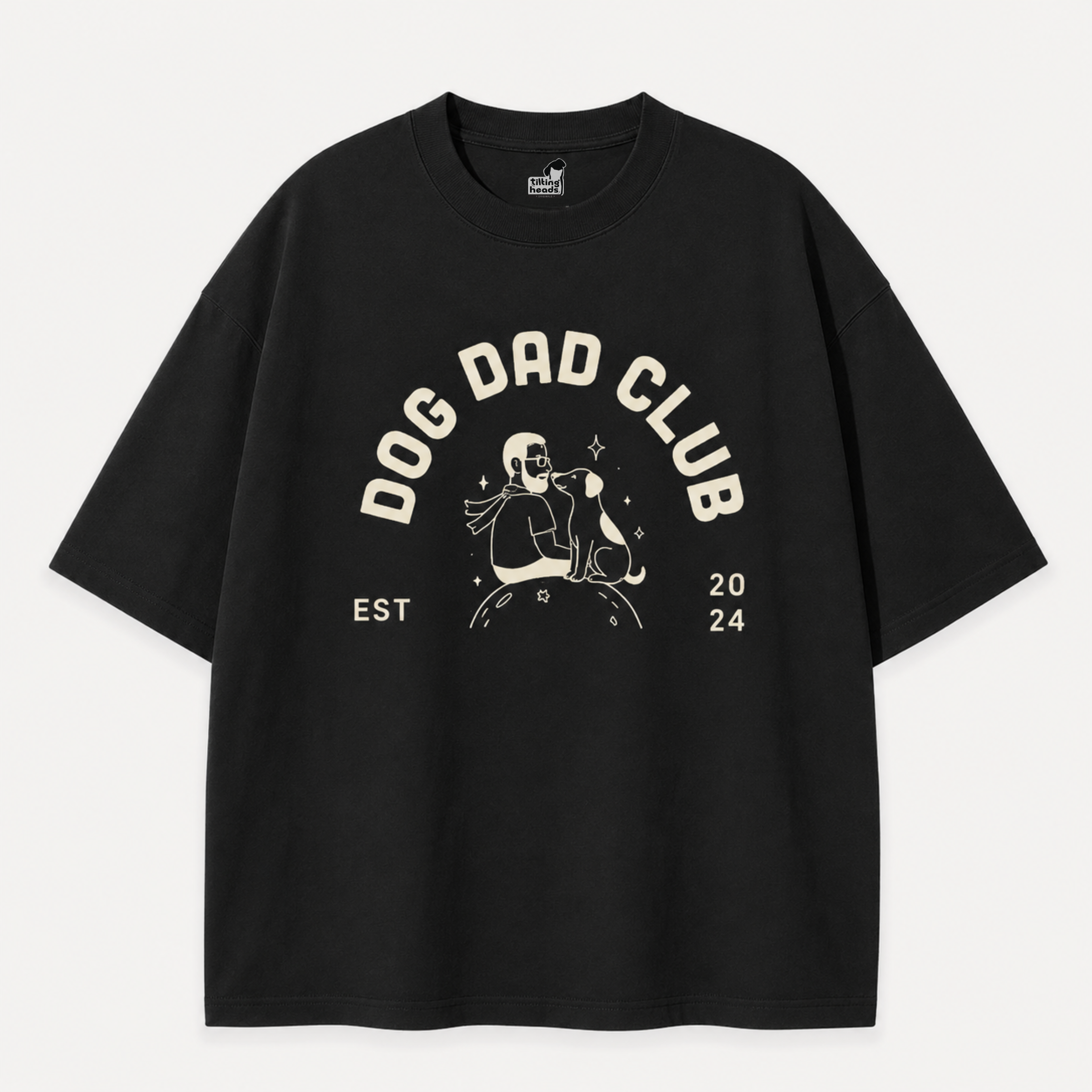 Dog Dad Club T-Shirt – Everyday Statement Wear for Dog Lovers