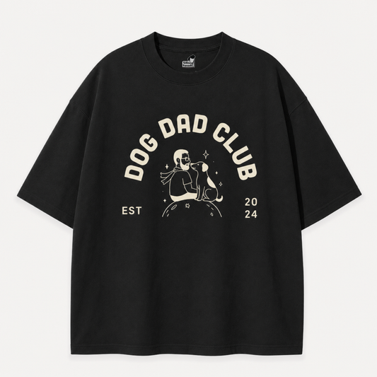 Dog Dad Club T-Shirt – Everyday Statement Wear for Dog Lovers