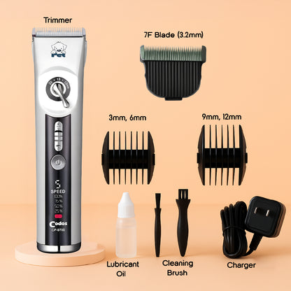 Tilting Heads CP-9700 Pet Clipper | Safe, Reliable & Professional Grooming