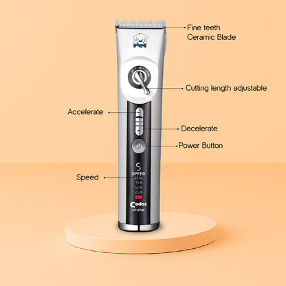 Tilting Heads CP-9700 Pet Clipper | Safe, Reliable & Professional Grooming
