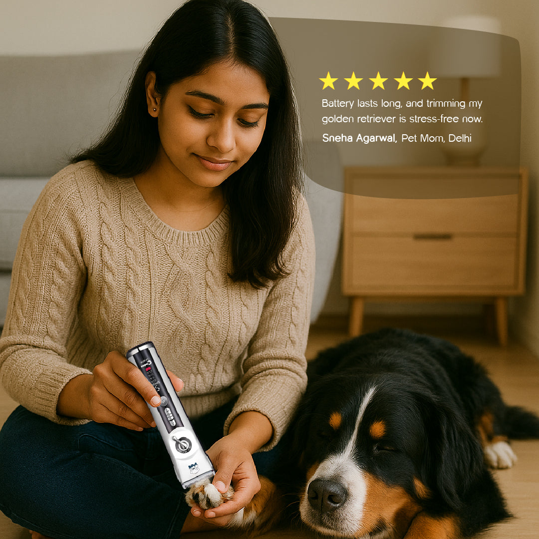 Tilting Heads CP-9700 Pet Clipper | Safe, Reliable & Professional Grooming