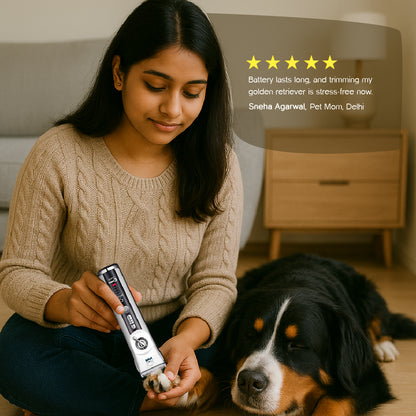 Tilting Heads CP-9700 Pet Clipper | Safe, Reliable & Professional Grooming