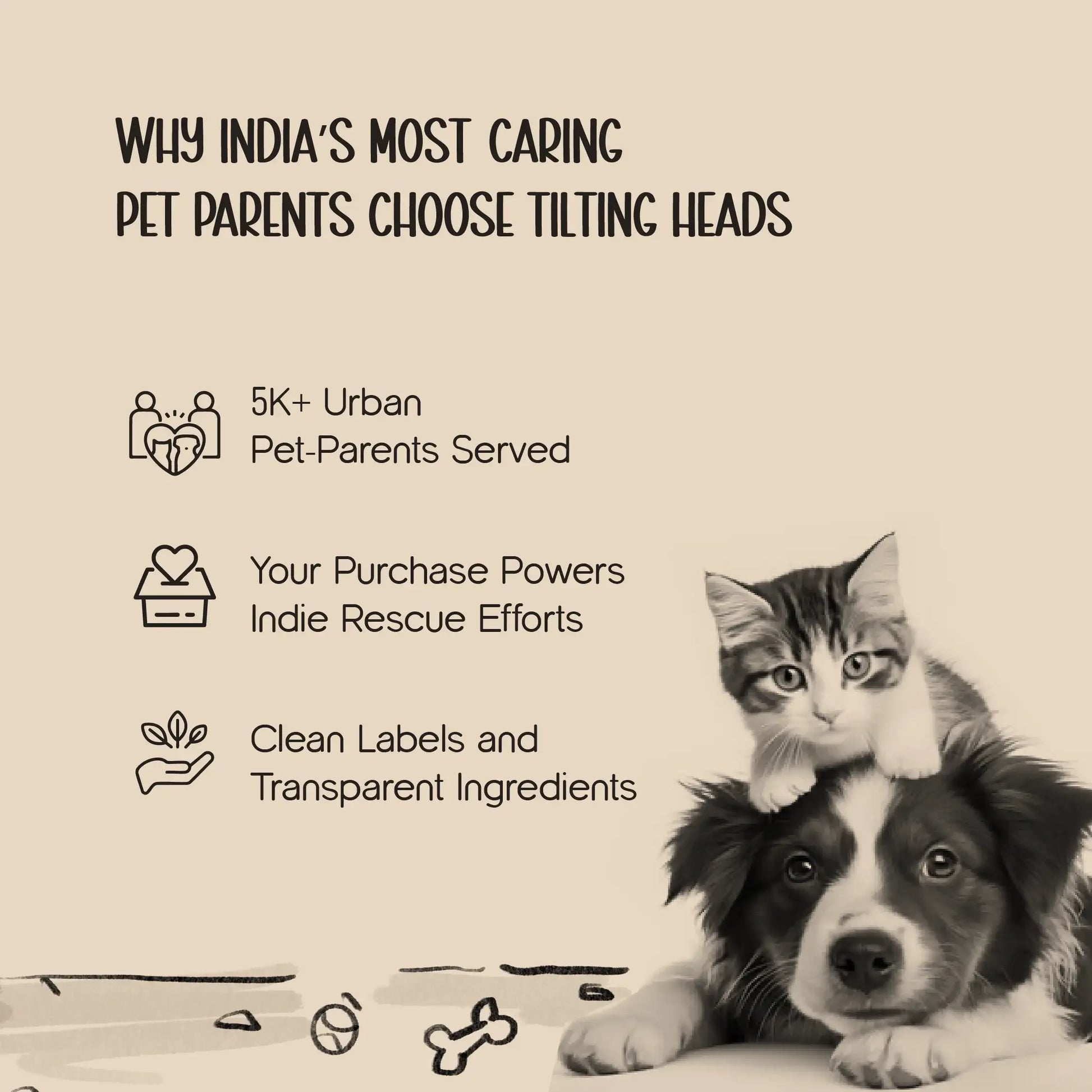 BreatheEase Muzzle – Breathable No-Bark Muzzle for Small Pets - Tilting Heads