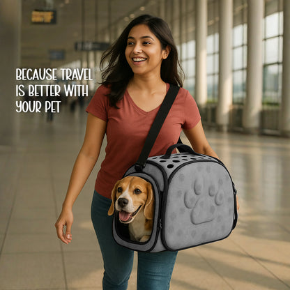 AeroPod | Luxury Pet Carrier Bag | Airline-Friendly Design - Tilting Heads