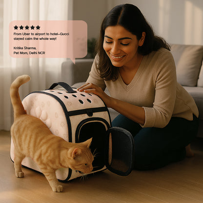 AeroPod | Luxury Pet Carrier Bag | Airline-Friendly Design
