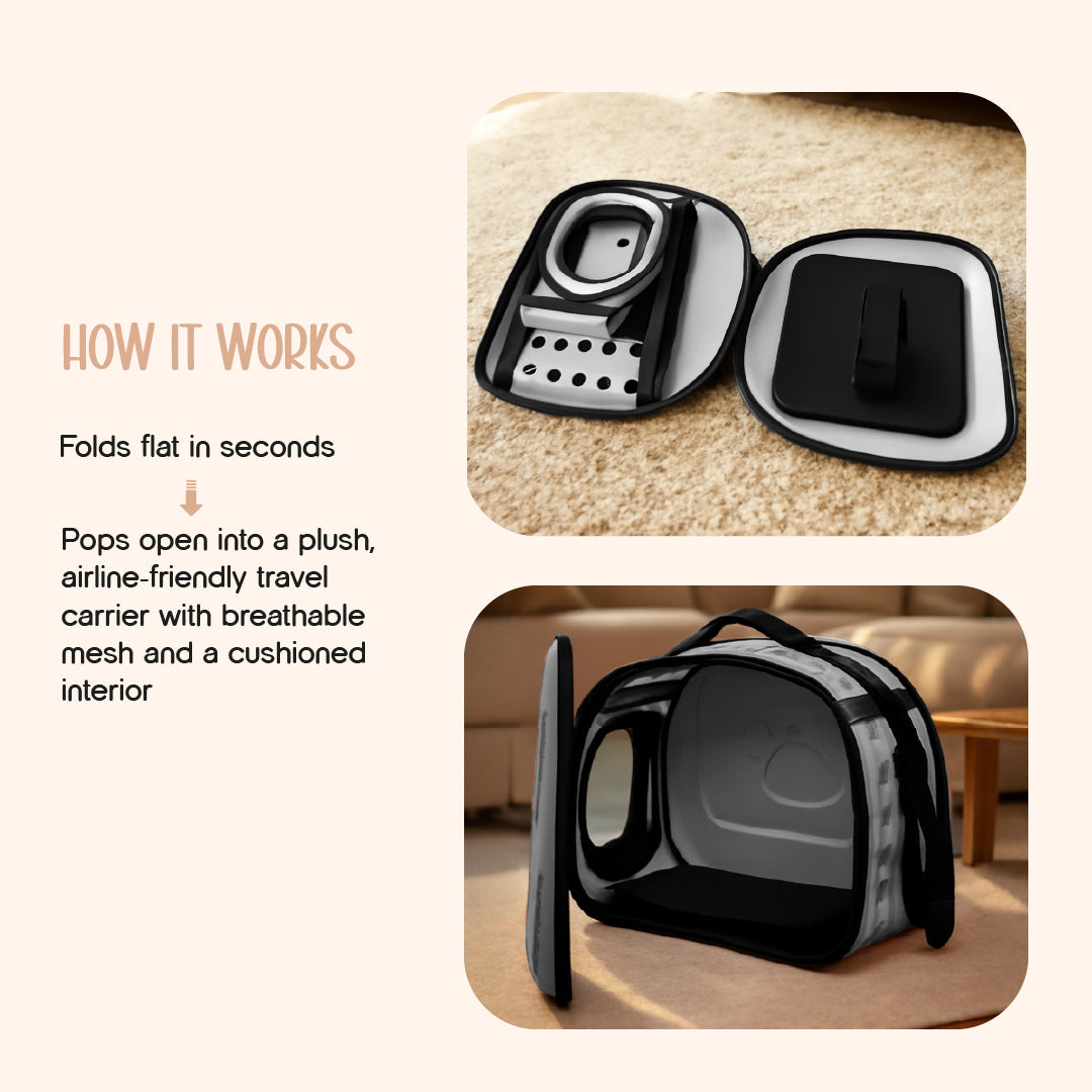 AeroPod | Luxury Pet Carrier Bag | Airline-Friendly Design