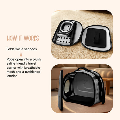 AeroPod | Luxury Pet Carrier Bag | Airline-Friendly Design