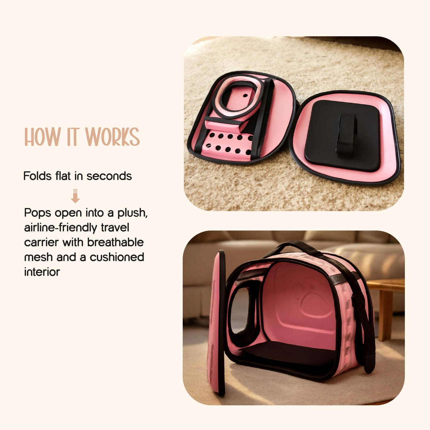 AeroPod | Luxury Pet Carrier Bag | Airline-Friendly Design