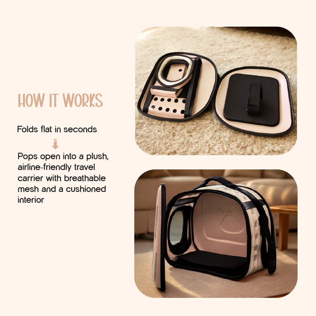 AeroPod | Luxury Pet Carrier Bag | Airline-Friendly Design