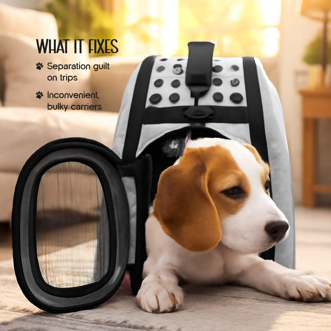 AeroPod | Luxury Pet Carrier Bag | Airline-Friendly Design