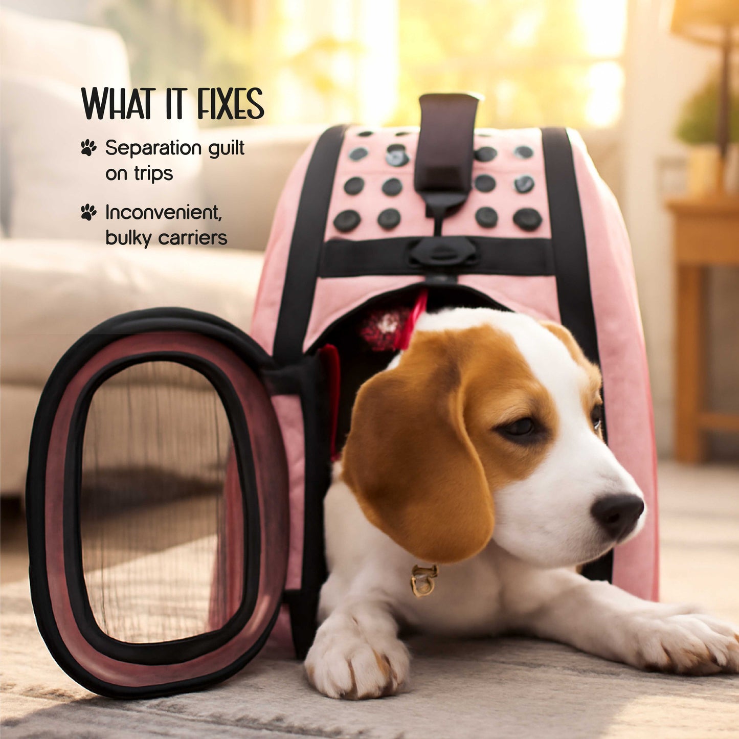 AeroPod | Luxury Pet Carrier Bag | Airline-Friendly Design