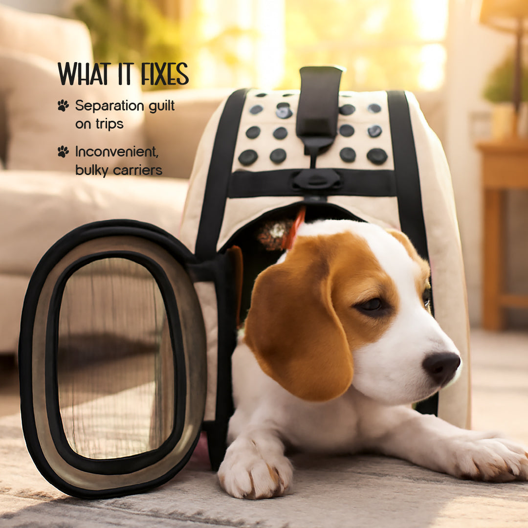 AeroPod | Luxury Pet Carrier Bag | Airline-Friendly Design