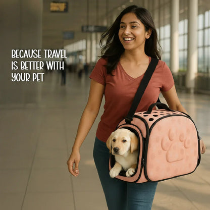 AeroPod | Luxury Pet Carrier Bag | Airline-Friendly Design - Tilting Heads