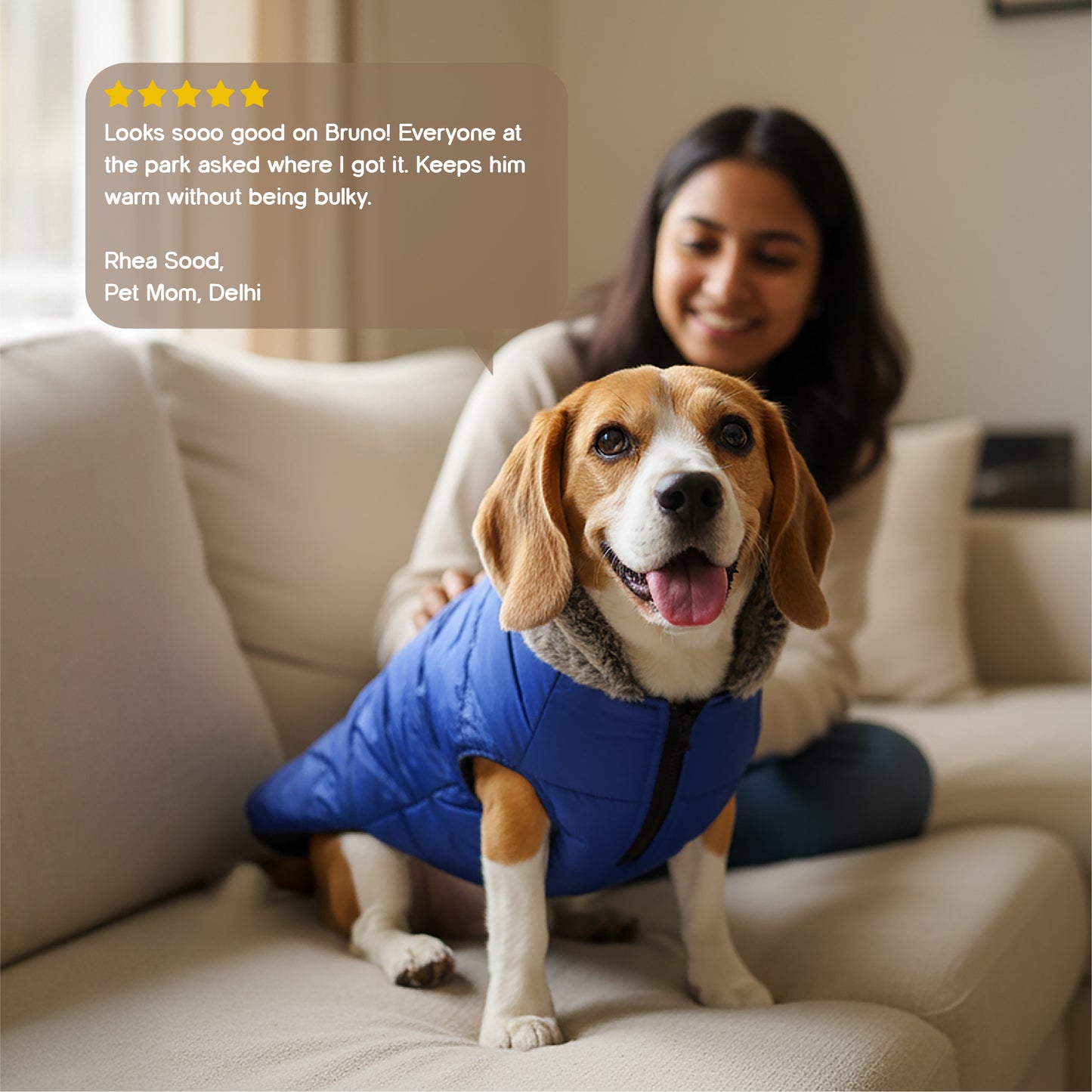 ArcticFunk Jacket – Windproof, Cosy & Everyday Winter Wear for Pets