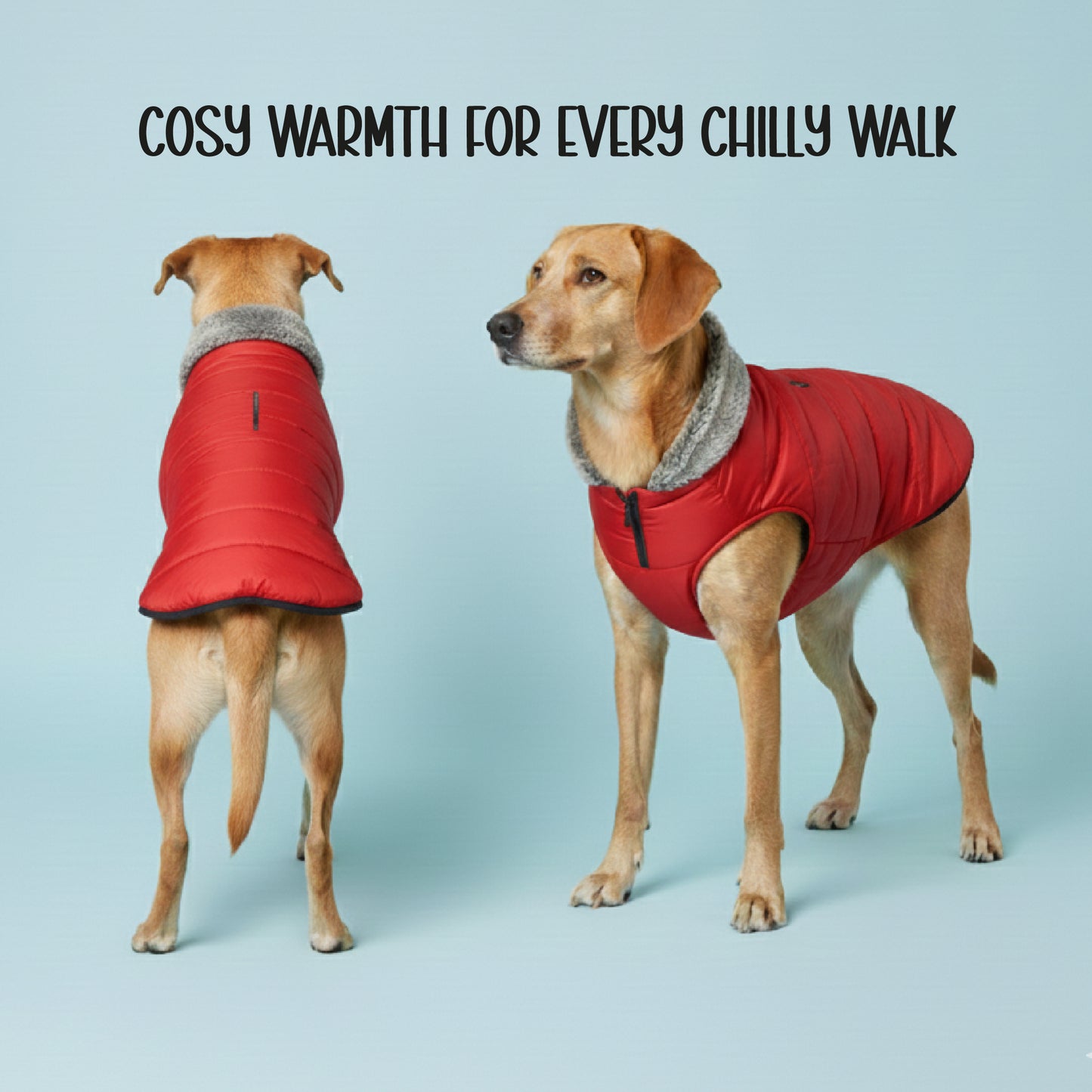 ArcticFunk Jacket – Windproof, Cosy & Everyday Winter Wear for Pets