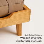 AristoBed | Handmade Wooden Pet Bed | Durable | Stylish & Washable
