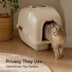 Aurora Litter Den – Clean, Comfy & Private Litter Space for Cats