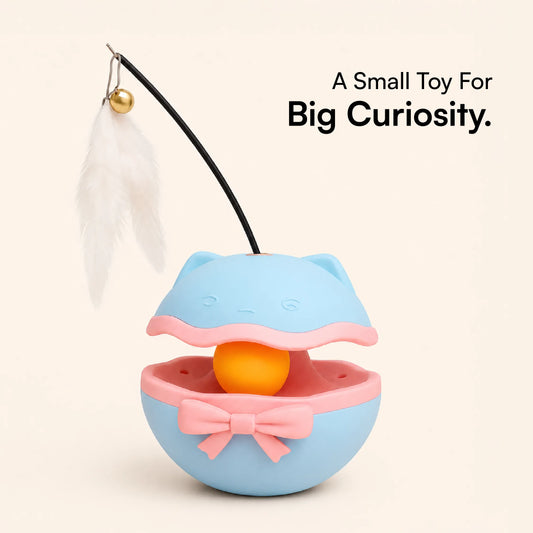 BellBop Toy – A Rolling Bell Toy That Keeps Cats Active & Happy
