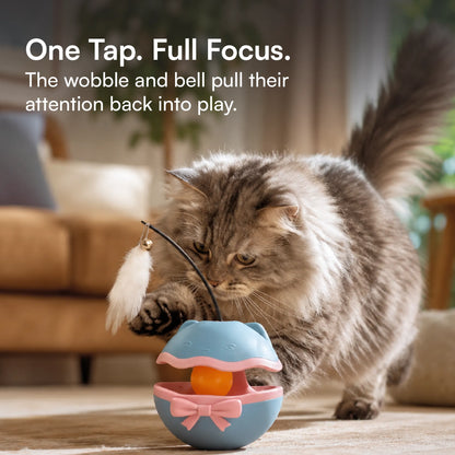 BellBop Toy – A Rolling Bell Toy That Keeps Cats Active & Happy