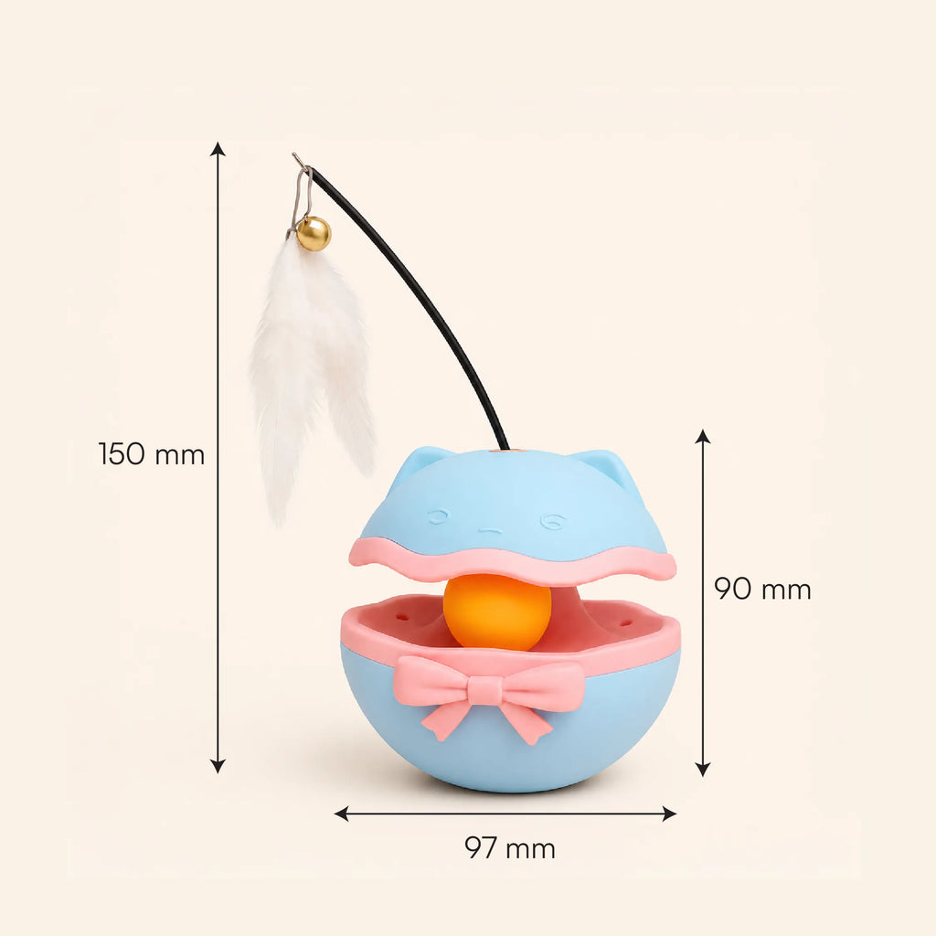 BellBop Toy – A Rolling Bell Toy That Keeps Cats Active & Happy