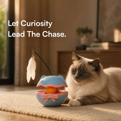BellBop Toy – A Rolling Bell Toy That Keeps Cats Active & Happy