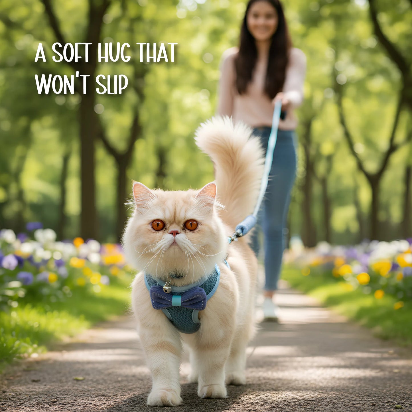 BowHug Harness | Soft, Escape-Proof Comfort for Confident Walks
