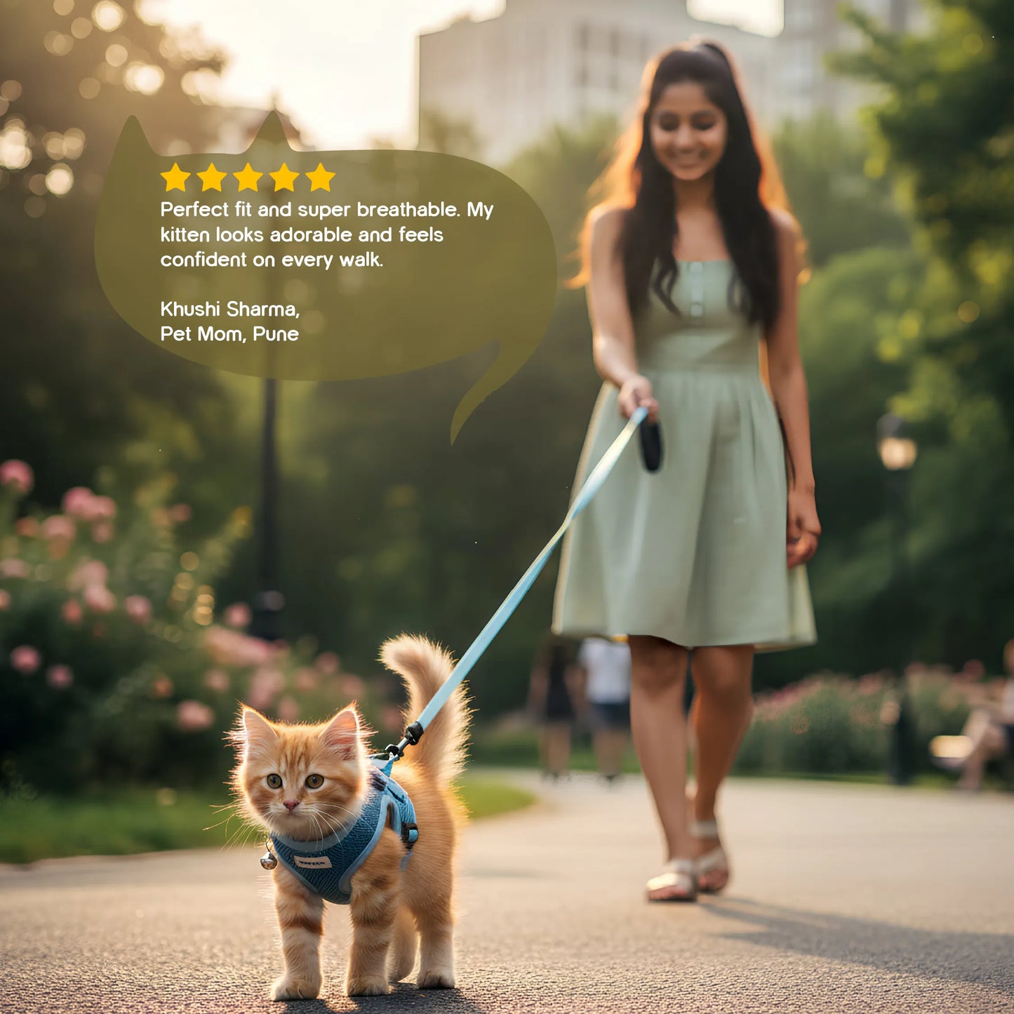 BowHug Harness | Soft, Escape-Proof Comfort for Confident Walks