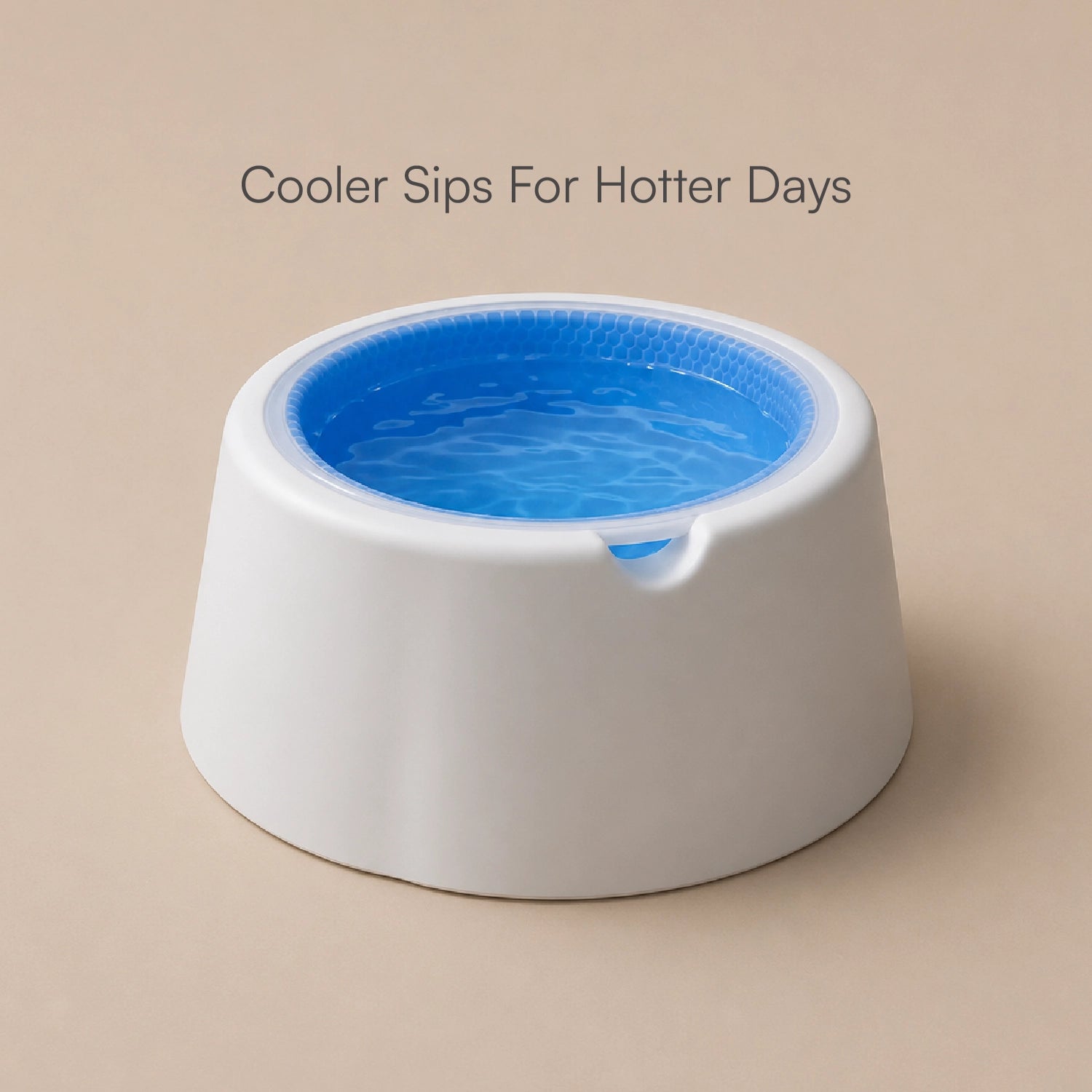 ChillSip Bowl – Cooling Pet Water Bowl for Fresh, Hydrated Days