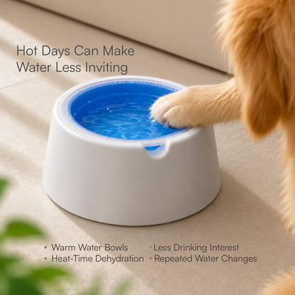 ChillSip Bowl – Cooling Pet Water Bowl for Fresh, Hydrated Days