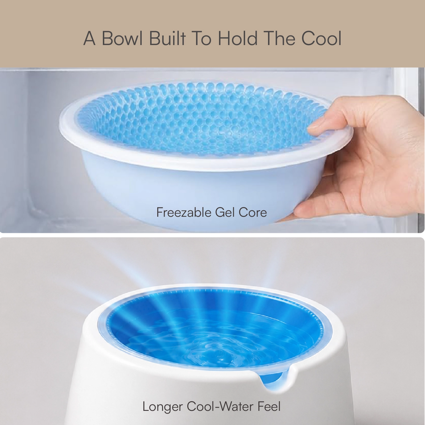 ChillSip Bowl – Cooling Pet Water Bowl for Fresh, Hydrated Days