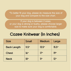 Cozee Knitwear – Soft, Warm & Stylish Winter Wear for Small Pets - Tilting Heads