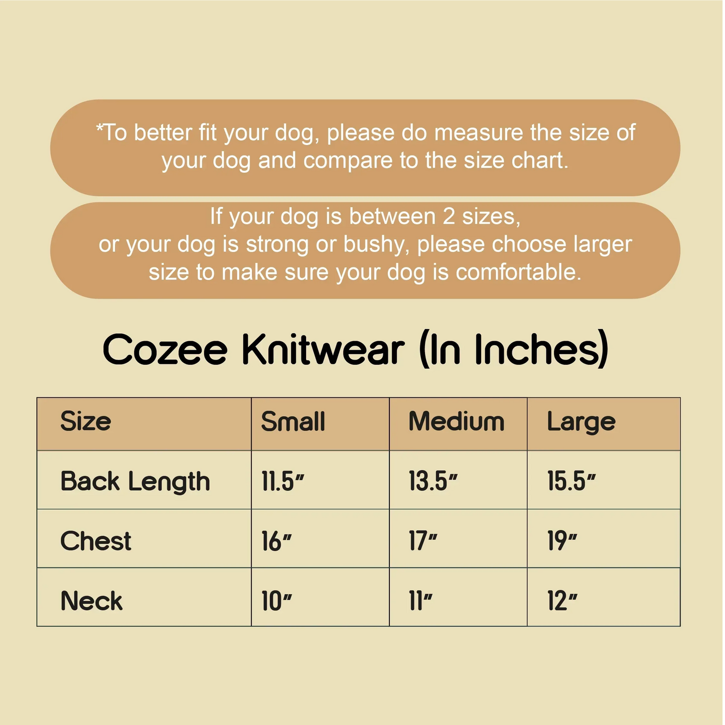 Cozee Knitwear – Soft, Warm & Stylish Winter Wear for Small Pets - Tilting Heads