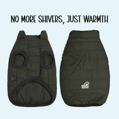 CalmFrost Puffer Jacket | Waterproof, Lightweight & Warm Dog Jacket | Winter Comfort & Style