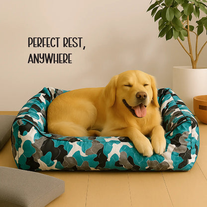 CamoLuxe Sofa Bed | Durable | Scratch-Resistant | Waterproof