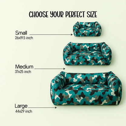 CamoLuxe Sofa Bed | Durable | Scratch-Resistant | Waterproof