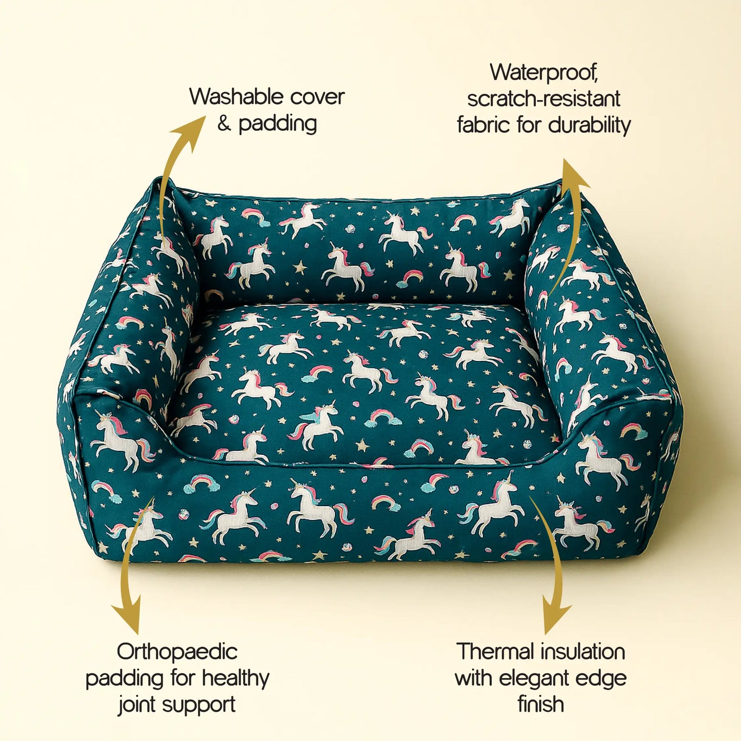 CamoLuxe Sofa Bed | Durable | Scratch-Resistant | Waterproof