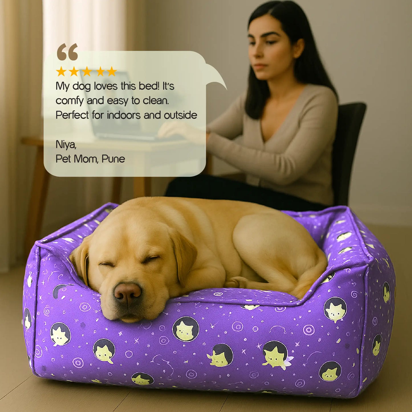 CamoLuxe Sofa Bed | Durable | Scratch-Resistant | Waterproof