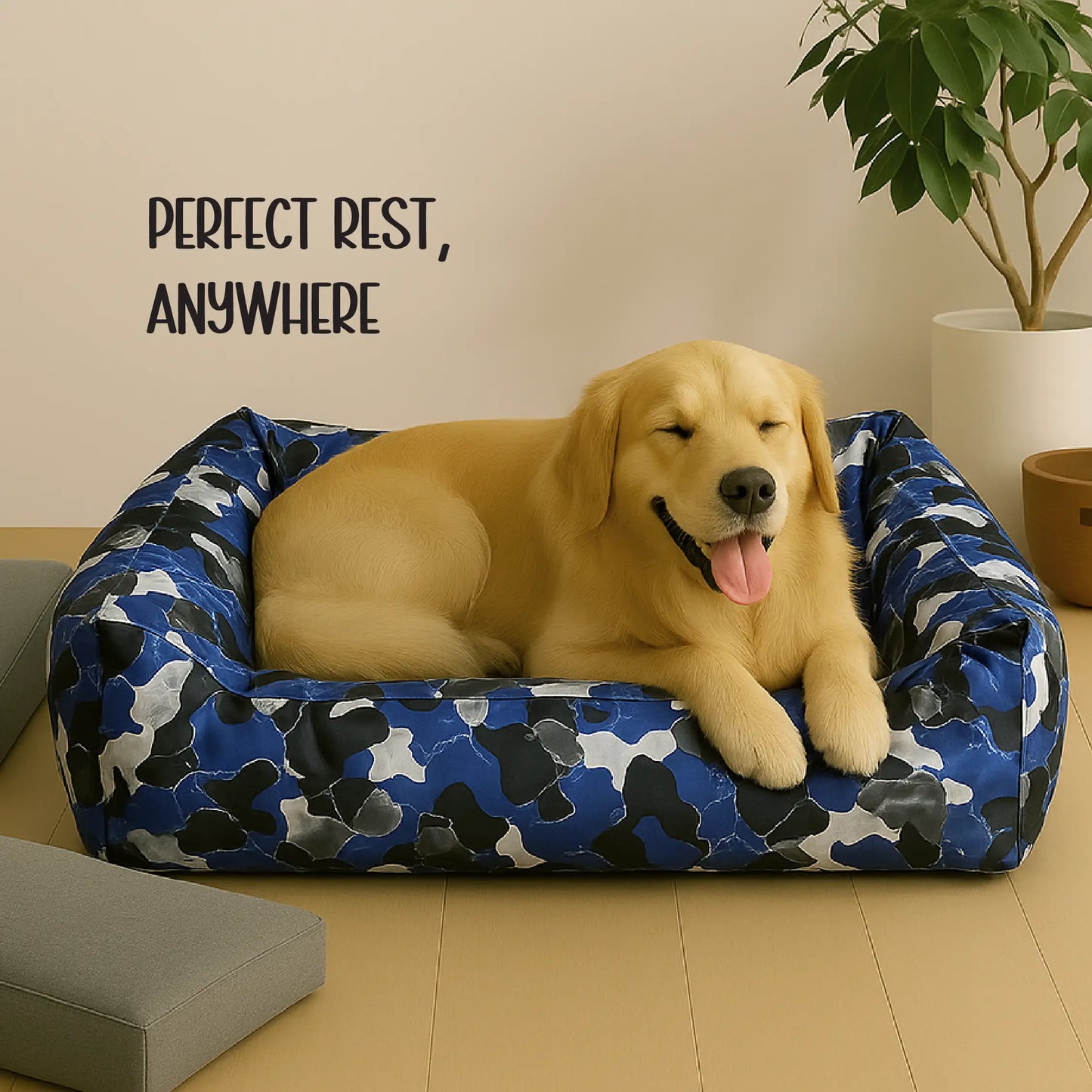 CamoLuxe Sofa Bed | Durable | Scratch-Resistant | Waterproof