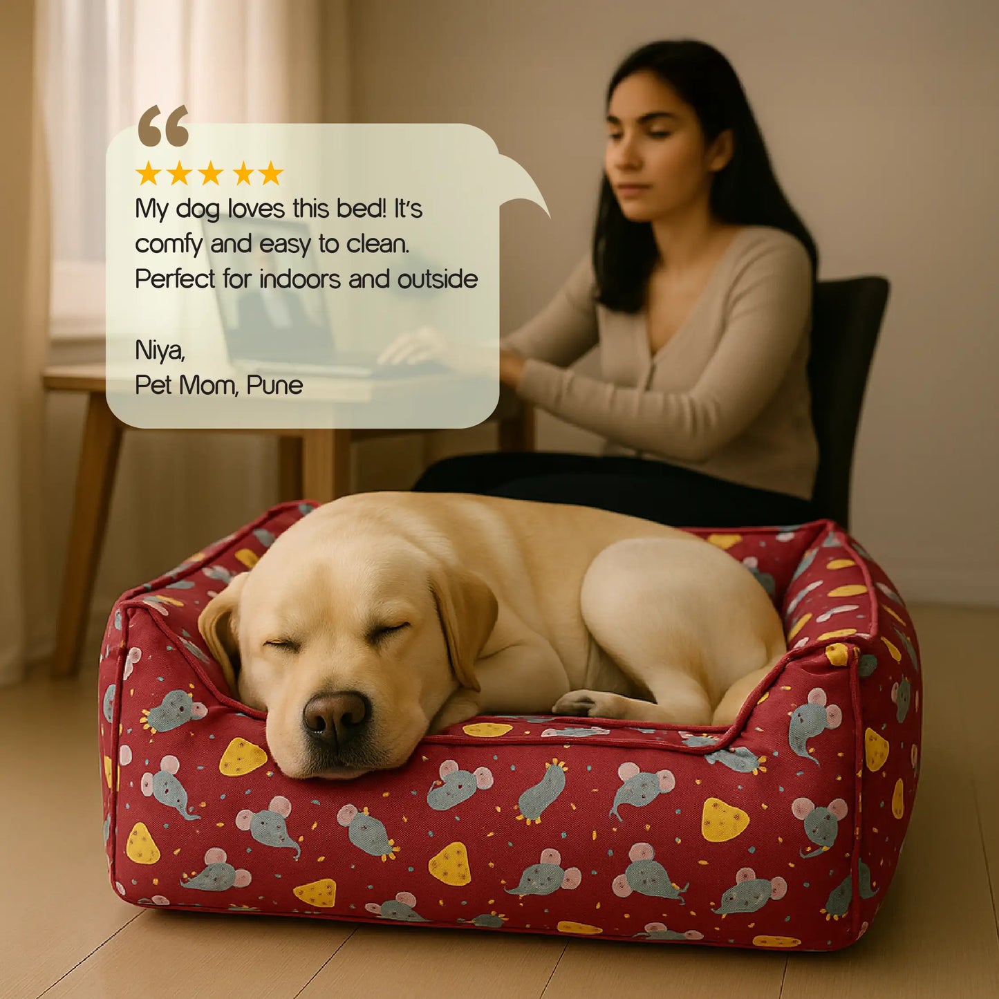 CamoLuxe Sofa Bed | Durable | Scratch-Resistant | Waterproof