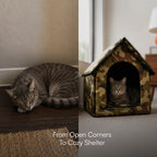 CampCove Hut | Covered Comfort for Everyday Rest for dogs and cats