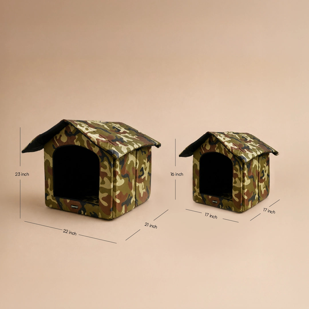 CampCove Hut | Covered Comfort for Everyday Rest for dogs and cats