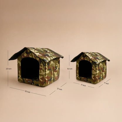 CampCove Hut | Covered Comfort for Everyday Rest for dogs and cats