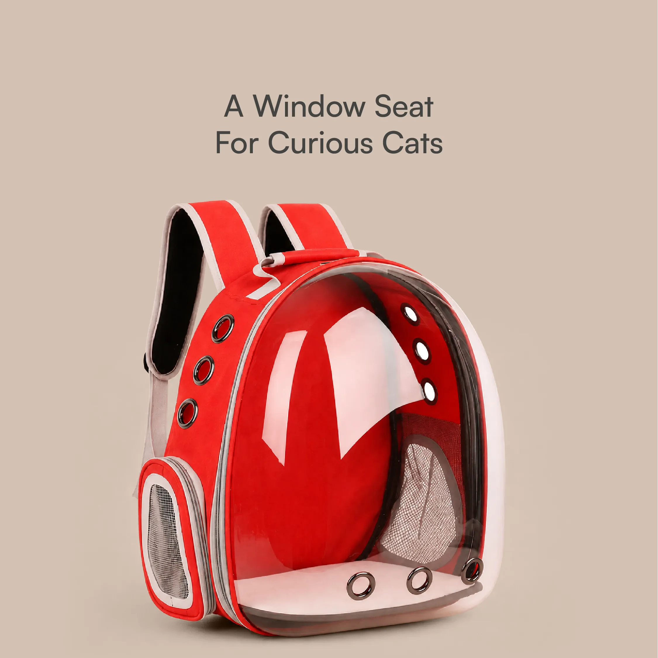 Catstronaut Backpack – Breathable Bubble Travel Backpack for Cats up to 6.5 kg