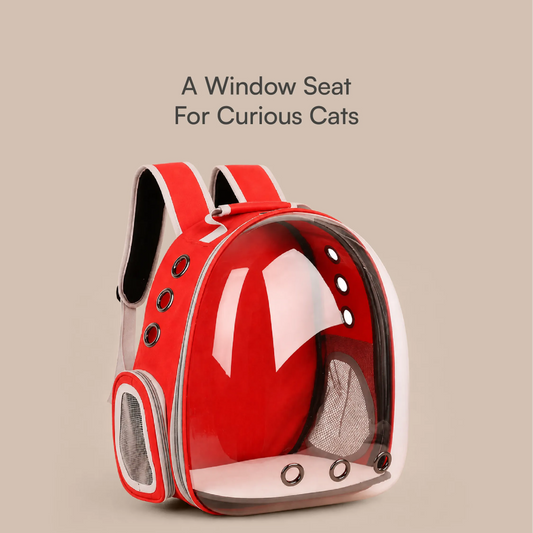 Catstronaut Backpack – Breathable Bubble Travel Backpack for Cats up to 6.5 kg