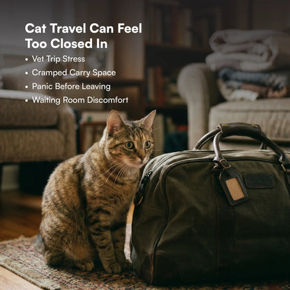 Catstronaut Backpack – Breathable Bubble Travel Backpack for Cats up to 6.5 kg
