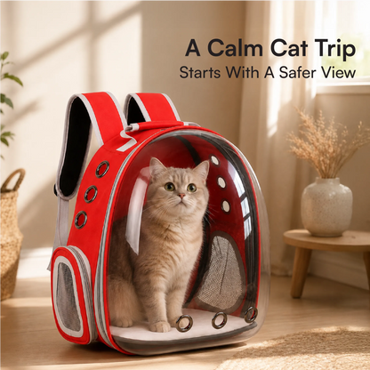 Catstronaut Backpack – Breathable Bubble Travel Backpack for Cats up to 6.5 kg