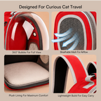 Catstronaut Backpack – Breathable Bubble Travel Backpack for Cats up to 6.5 kg