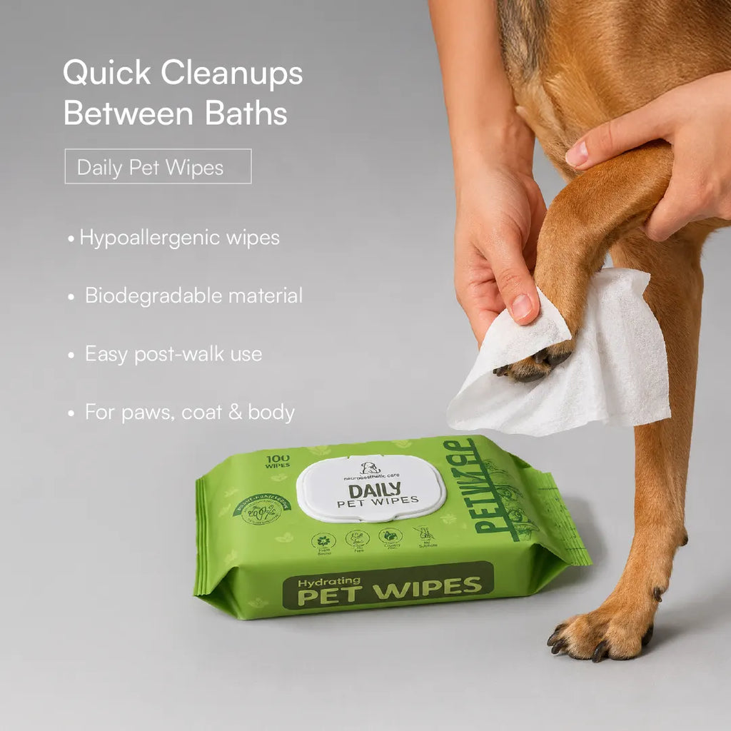 Clean After Walk Kit | Wash, Wipe & Soothe