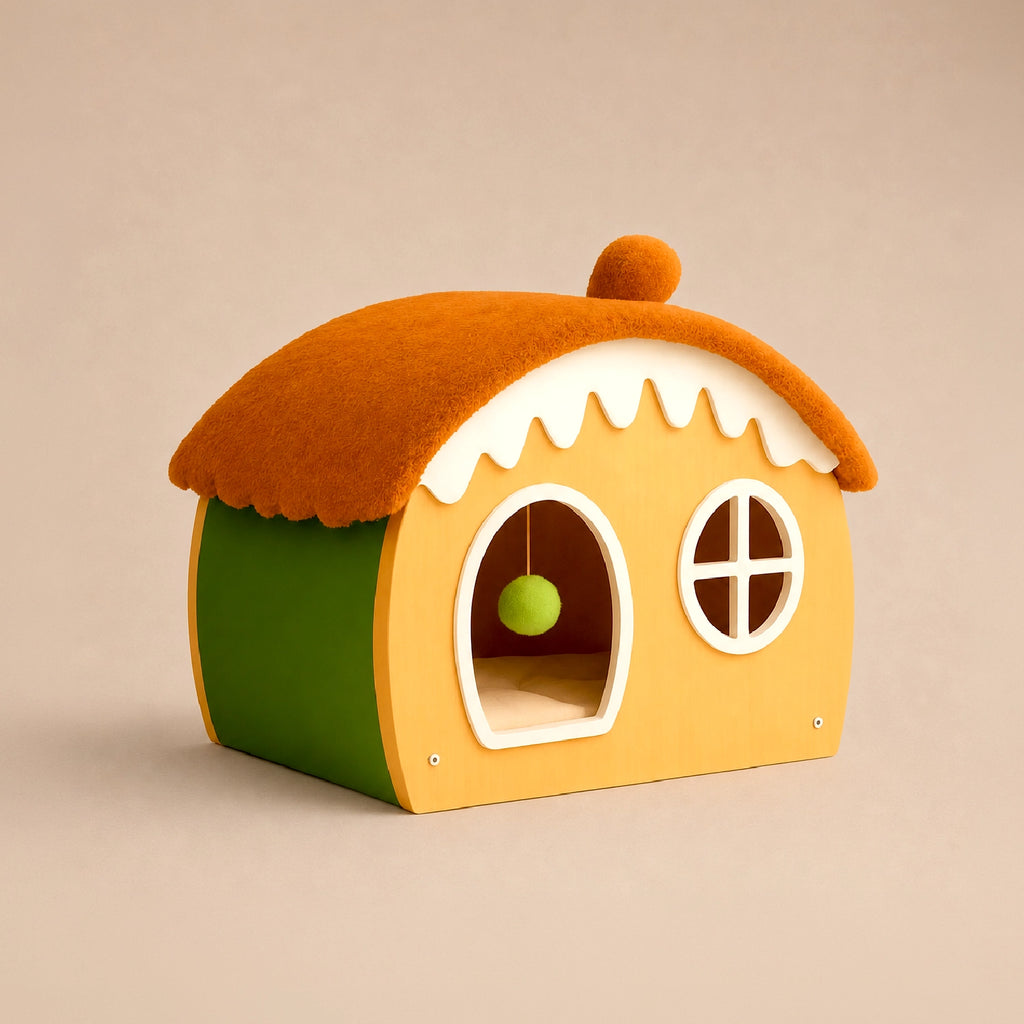 CozmoHaus – A Cute, Cozy Home for Your Pet’s Play & Rest Time